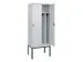 locker voor scheiding van kleding,HxBxD 2120x800x500mm,2vak