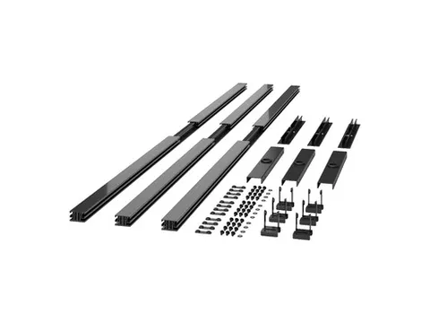 APC Netshelter GANGINSLUITING, PANEELCONNECTOR 4FT, SET VAN 3, ZWART