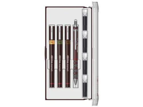 Tekenset rOtring Isograph Junior 4-delig