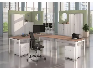 Ladenblok Staalplaat 495x420x565mm 3laden Cilinderslot Lichtgrijs - 6