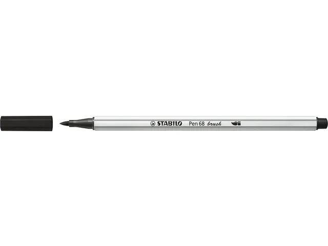 Brushstift STABILO Pen 568/46 zwart
