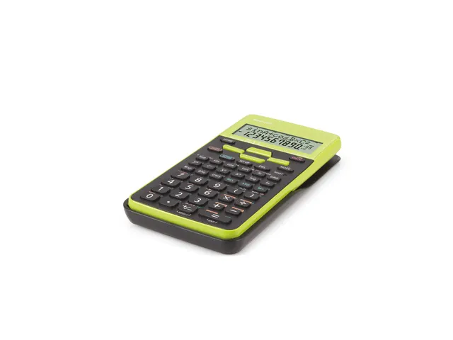 Calculatrice Sharp EL531THGR noir-vert scientifique