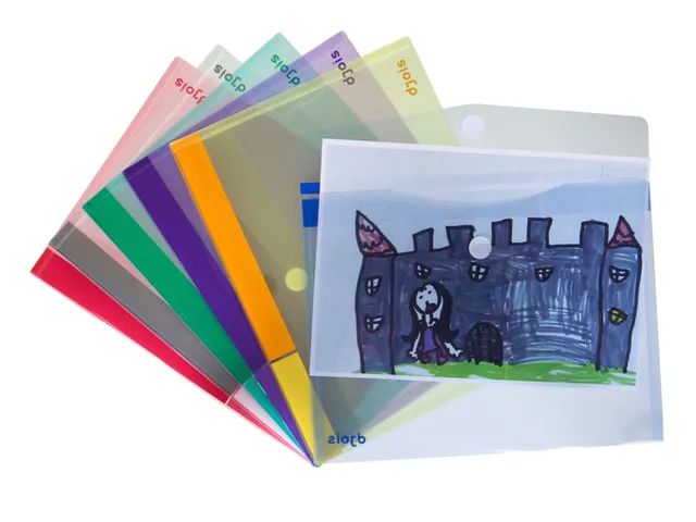 Enveloptas Djois Color Collection A4 horizontaal assorti