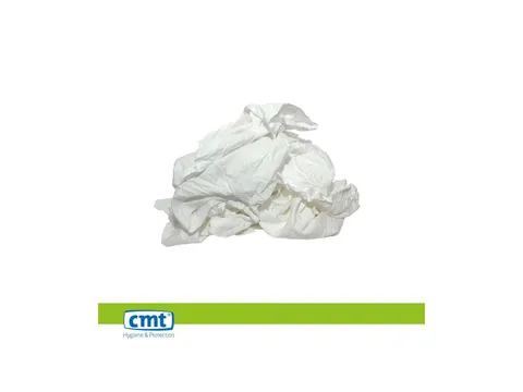 CMT Poetsdoek Tricot Wit Speciaal 10kg Persdoos