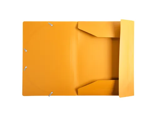 Elastomap 3 kleppen ondoorschijnende Polypropyleen 4/10de A4 Assorti