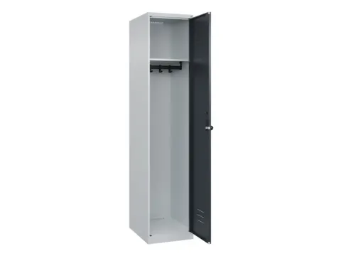 locker,HxBxD 1850x400x500mm,1vak,vak B 400mm,draaigrendel