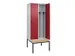 locker voor scheiding van kleding,HxBxD 2120x800x815mm,2vak