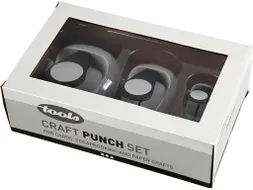 Creativ Company ponsen set cirkelvormig 3 stuks