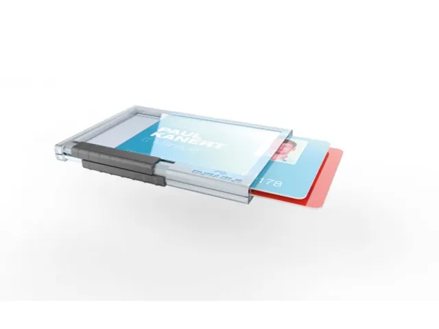 Kaarthouder Pushbox Duo 54x87mm