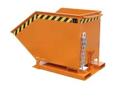 Kiepbak Staalplaat 910x840x1390mm Inh. 0.60m³ 300kg Oranje