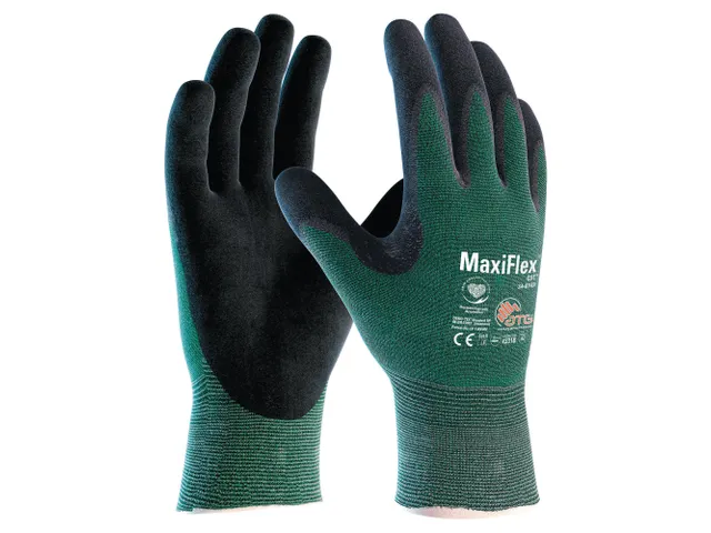 ATG MaxiFlex Cut 34-8743 snijbestendige nitril handschoen maat 9 12 pr