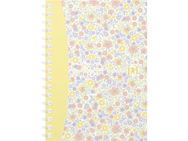 softcover spiraalschrift A6 50 vel geruit 5 mm