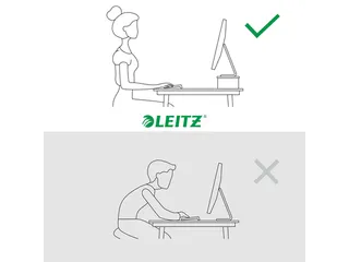 Ergo monitorstandaard, wit - 4