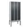 locker voor scheiding van kleding,HxBxD 2120x900x500mm,3vak