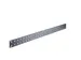 rail latéral à plaques perforées,HxlxP 76,2x650x13mm,acier,RAL7016