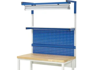 opbouwelement,v. werkbank,HxBxD 1380x1250x350mm,draagverm. 100kg,staal - 1