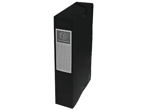elastobox Exabox zwart, rug van 6 cm