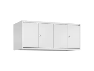 opzetkast,v. locker voor scheiding van kleding,4vak.,vak B 300mm - 2