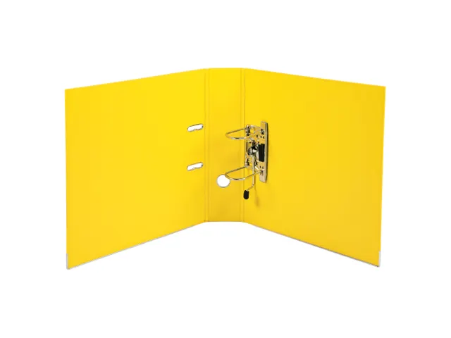 Ordner PP Prem'Touch A4maxi 80mm geel