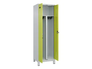 PBM-locker,HxBxD 1950x600x500mm,2vak,vak B 300mm,draaigrendel - 1