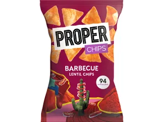 Proper Lentil Chips Barbecue 20 Gram - 1