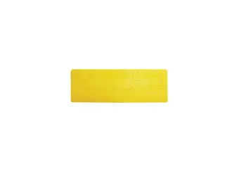 OUTLET Vloermarkeringssticker in Streepvorm Geel 50x150mm - 1