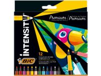 Kleurstift Bic Intensity etui à 12 kleuren