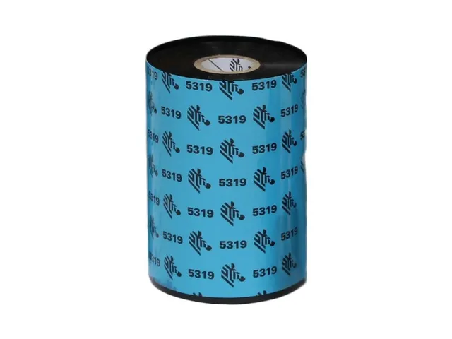 Zebra 5319 Wax Ribbon (05319bk11045) 110mm X 450 M