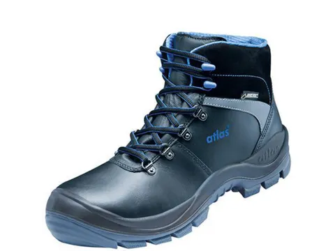 Chaussures de sécurité montantes Atlas GTX 745 S3, SRC, noires, poin