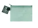 etui A6 PVC-vrij groen transparant met ritssluiting