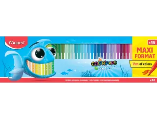 Kleurstift Maped Color'Peps Ocean doos à 48 kleuren - 2