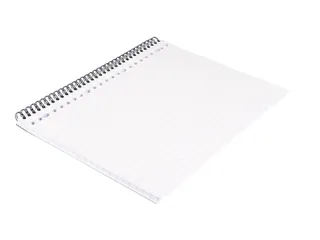 Collegeblok Multo A4 ruit 10x10mm 23-gaats 160 pagina's 80gr wit - 3