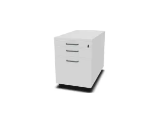 mobiel ladeblok,HxBxD 600x430x800mm,1lade(n),1hangmappenframes,Bl-wit - 2