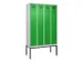 locker voor scheiding van kleding,HxBxD 2120x1200x500mm,4vak