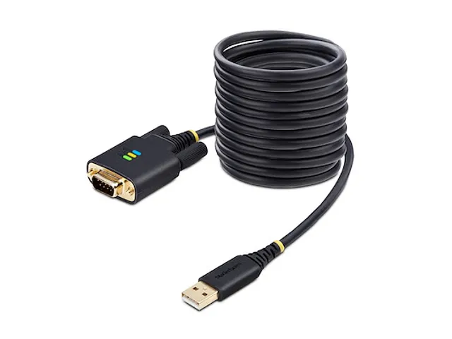 3 Meter USB naar Seriëel Adapter Kabel COM Retention