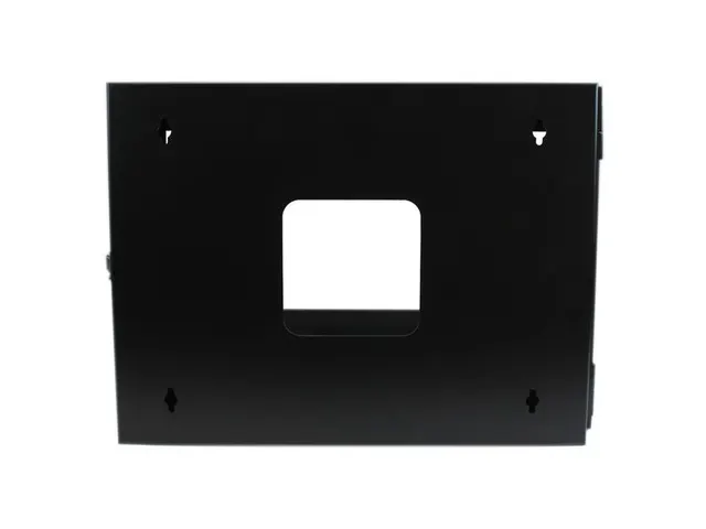 6U 22Inch Diep Scharnierend Open Frame Serverrack Wandmontage