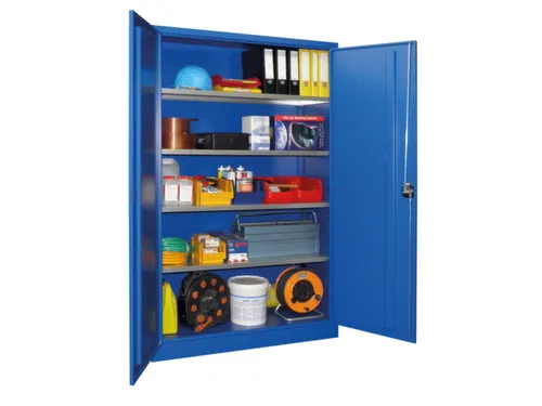 universele kast,HxBxD 1950x1200x600mm,RAL7035,front RAL6011
