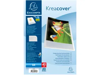 Showalbum A4 In Kreacover Halfharde PP 20 Tas Transparant - 3