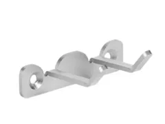 Vikan dubbele RVS haak (2xM5) voor schaduwbord 20x82mm