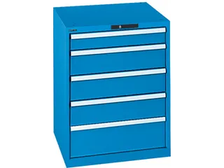 Ladenkast 850x717x725mm 5laden 75kg Vu Afwerking Ral5012 - 1