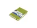Schetsboek Kangaro A6 lime green PU HC 80 vel 140gr roomwit met elasti
