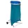 Afvalverzamelaar 120 Liter Enkelvoudig Verrijdbaar Deksel Blauw