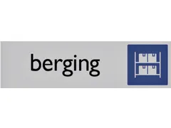 Infobord pictogram berging 165x44mm