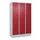 locker voor scheiding van kleding,HxBxD 1950x1200x500mm,3vak
