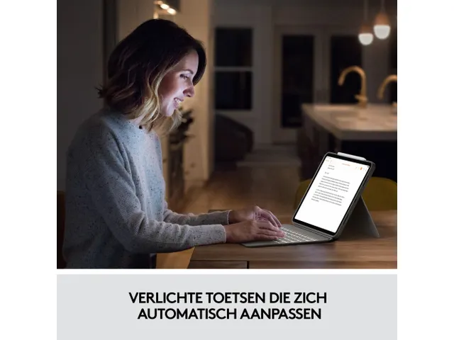 Etui clavier Combo Touch iPad Pro (5ème gen) QWERTY Anglais US sable