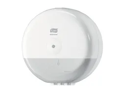 Tork 681000 T9 SmartOne Mini Toiletpapier Dispenser Elevation Wit