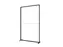 FlexFrame Modulair systeem beurswand 120x200cm Zwart frame