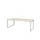 Domino Plus Vergadertafel Hoogte Instelbaar 200x100 Robson Eiken Alu