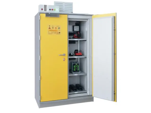 lithium-ion magazijnkast,type 90,20 Laadplaatsen,HxBxD 2250x1212x664mm