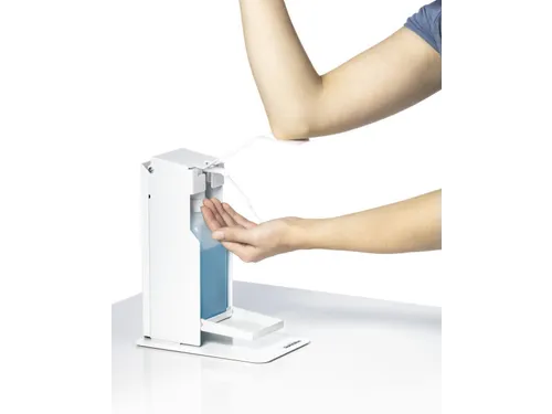 Handgel Dispenser Tafelmodel Voor Handgel met hendel